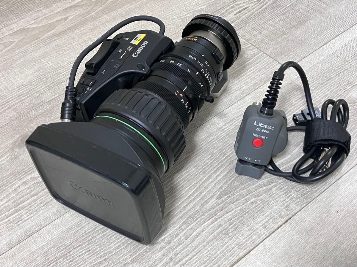 Canon YJ19x9B4KRS Professional Camera with B4 m4/3 Mount Adapter and Libec ZC-9Pro [z698060496]