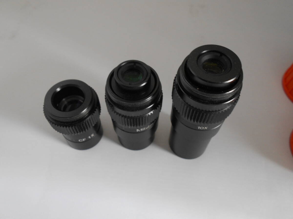 Mitutoyo CF1X 375-034 5X 375-035 10X Objective Lenses 3 pcs [k1247166231]