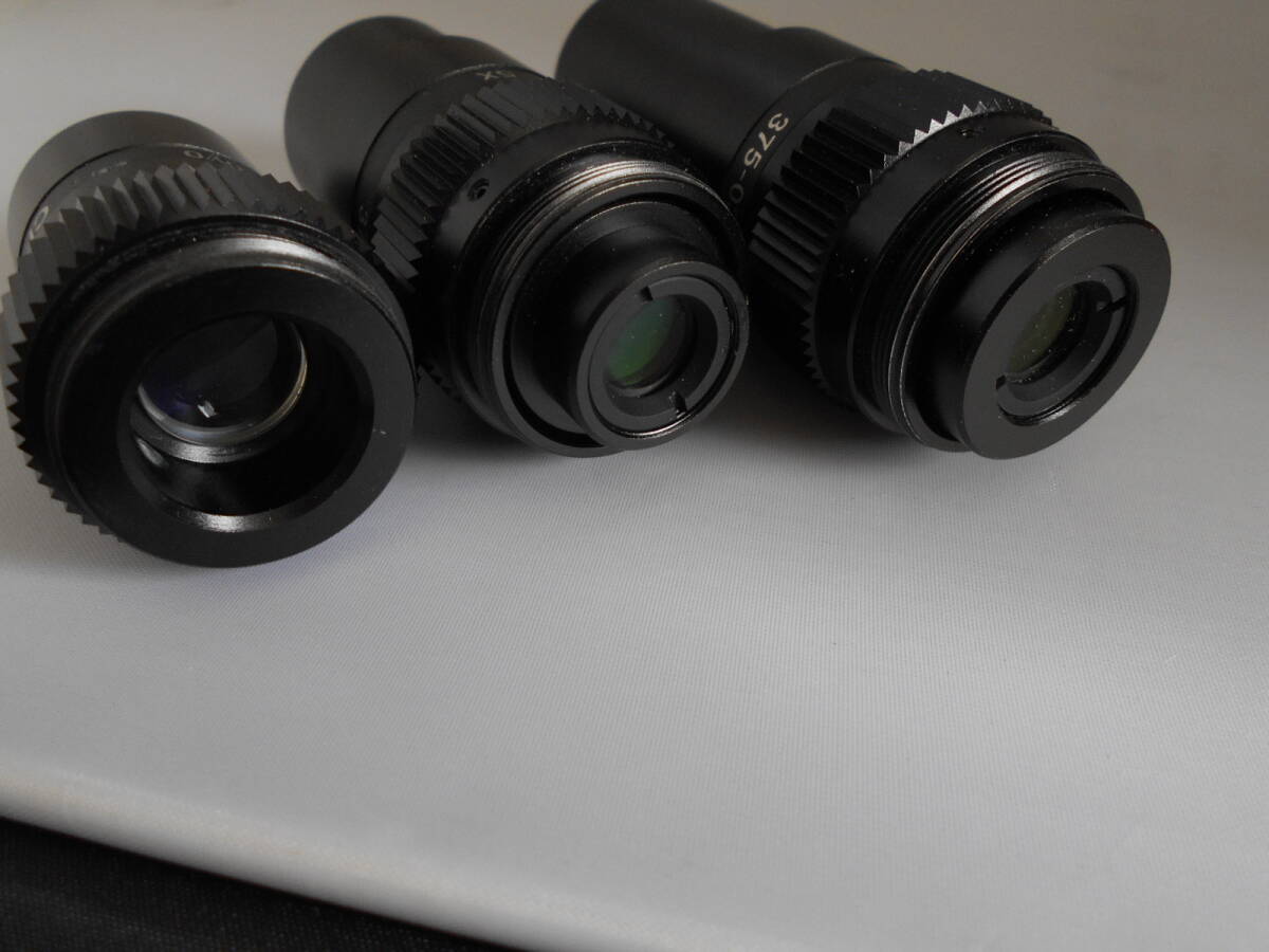 Mitutoyo CF1X 375-034 5X 375-035 10X Objective Lenses 3 pcs [k1247166231]