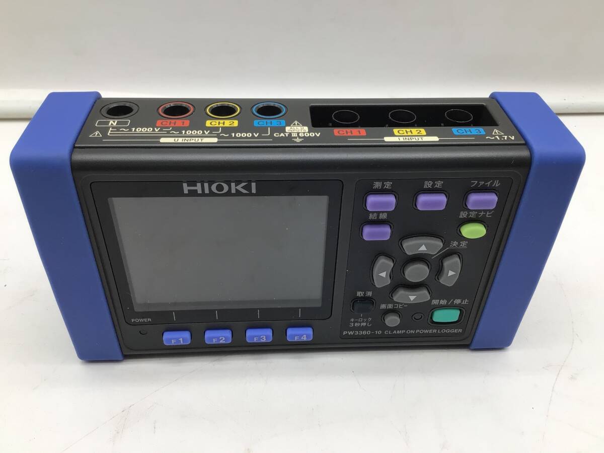 Hioki PW3360 Clamp-On Power Logger [r1247238707]