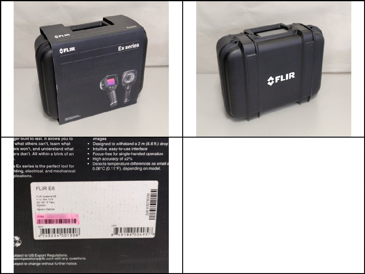 FLIR E6 Infrared Thermal Camera Handheld with Battery and Accessories [h1247280147]