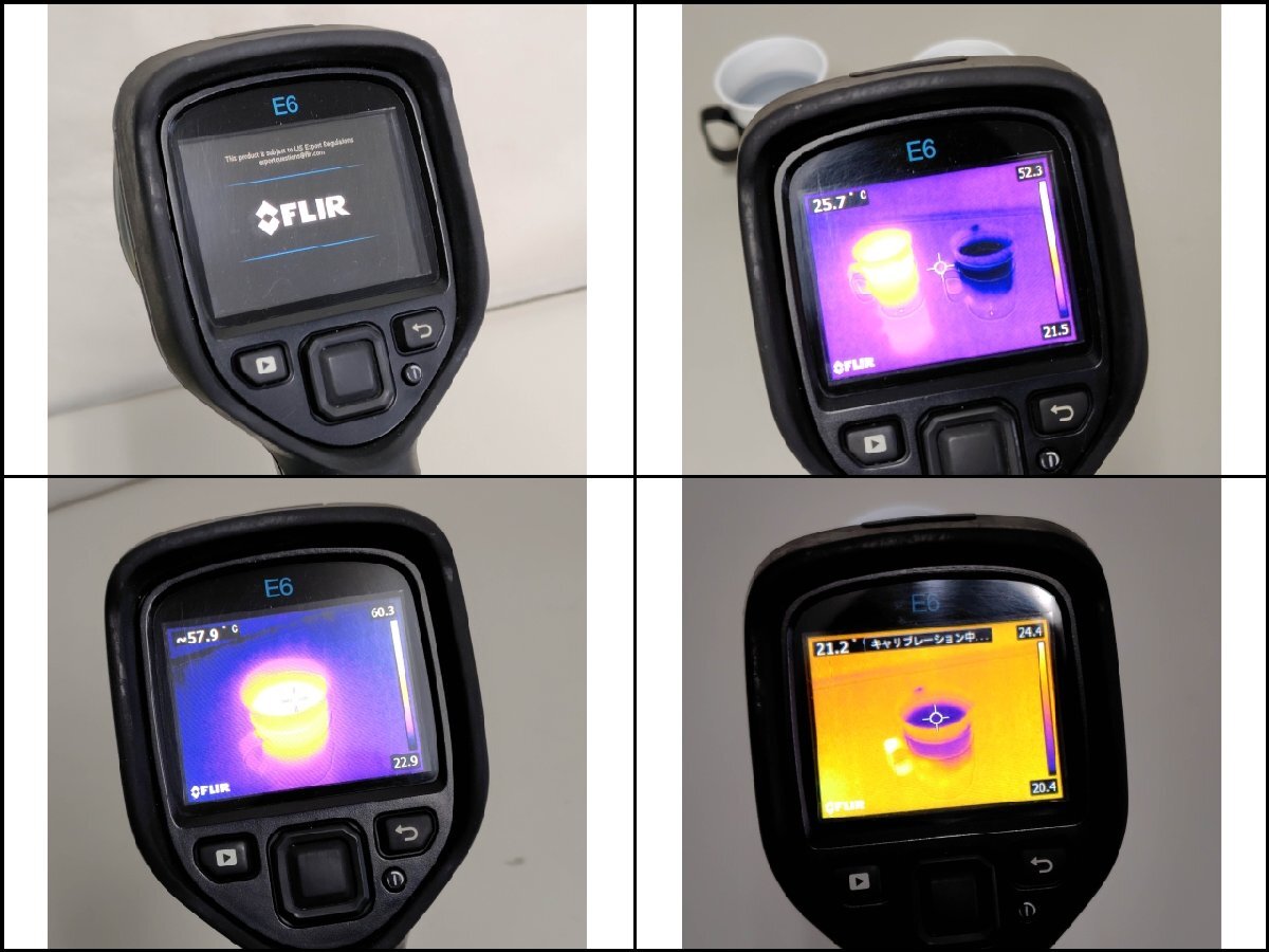 FLIR E6 Infrared Thermal Camera Handheld with Battery and Accessories [h1247280147]