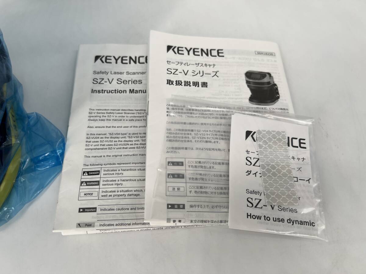 Keyence SZ-V04 Safety Laser Scanner Multi-Function Type (open box) [b1247377113]