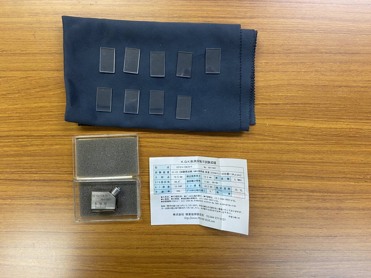 GE Sensing USM35X Ultrasonic Flaw Detector with STB-A1 STB-A2 Test Pieces [x1247420868]