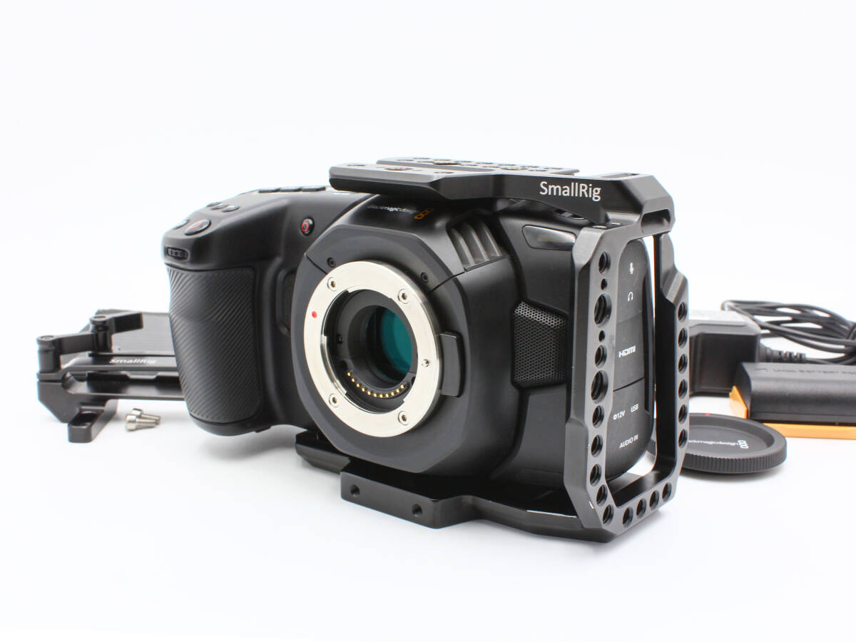 Blackmagic BMPCC4K Pocket Cinema Camera with Smallrig Cage [c1247453529]