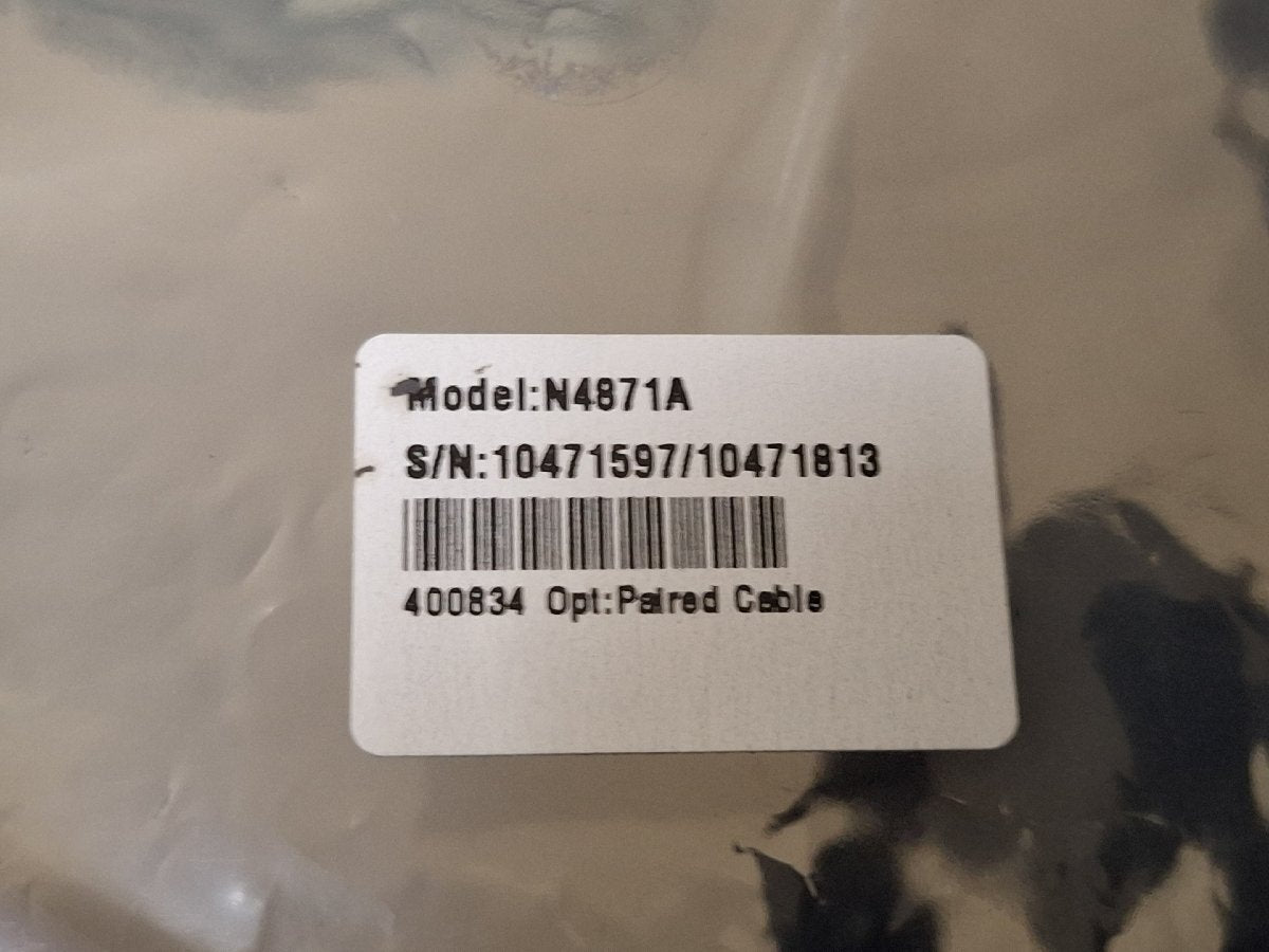 Agilent N4871A SMA Matched Pair Cable 3.5mm Male to 3.5mm Male 1m [q1247559509]