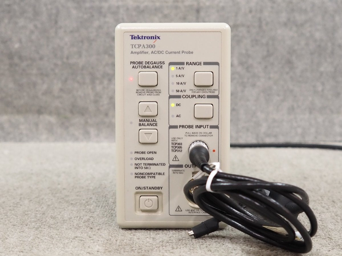 Tektronix TCPA300 Amplifier AC/DC Current Probe with TCP312A Probe [s1247601327]