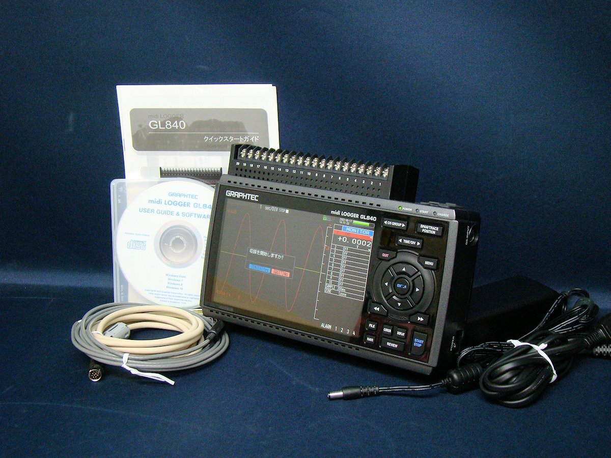 Graphtec GL840 Handheld Data Logger 20ch [r1247694775]
