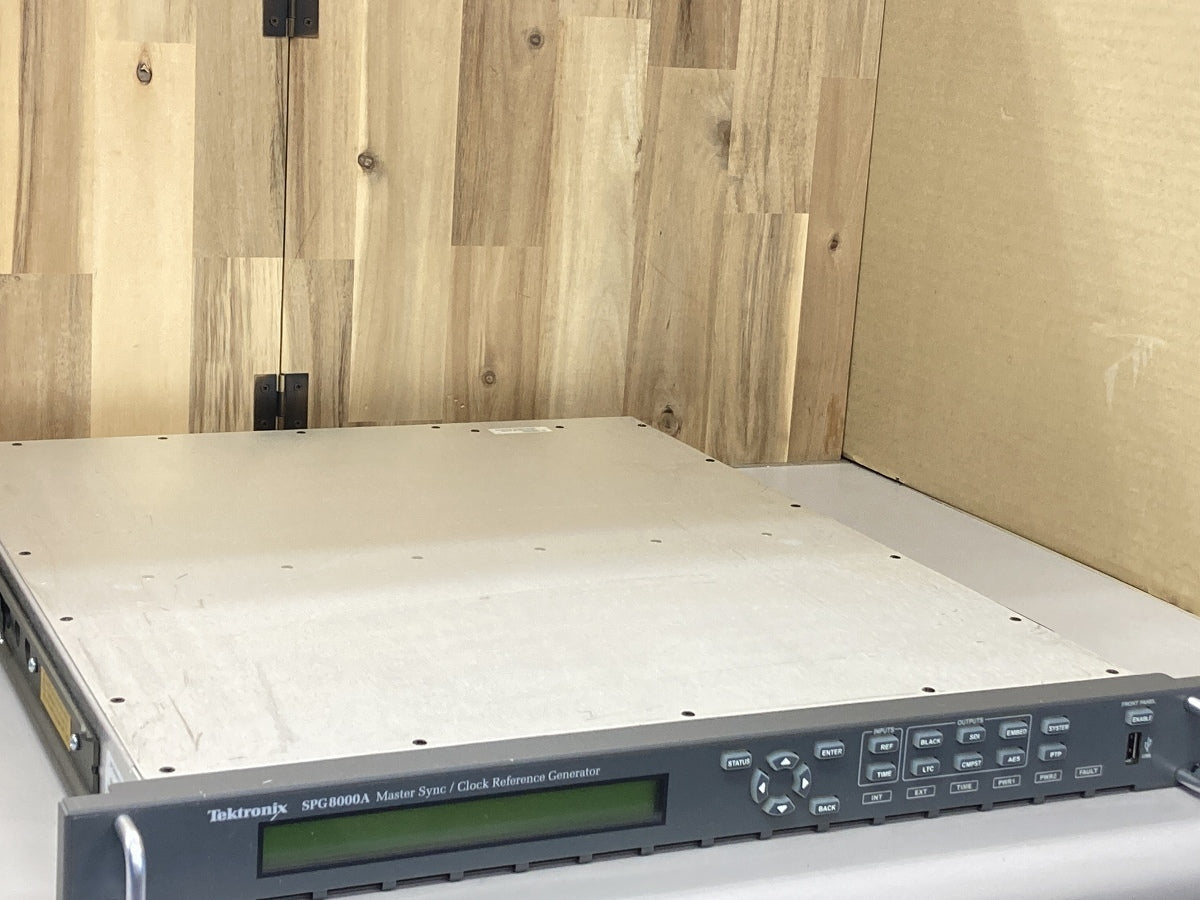 Tektronix SPG8000A MasterSync Clock Reference Generator [h1247691978]
