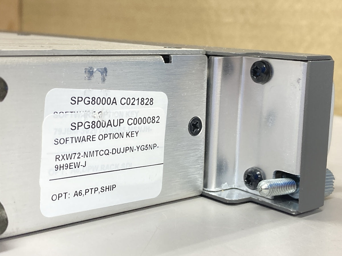 Tektronix SPG8000A MasterSync Clock Reference Generator [h1247691978]