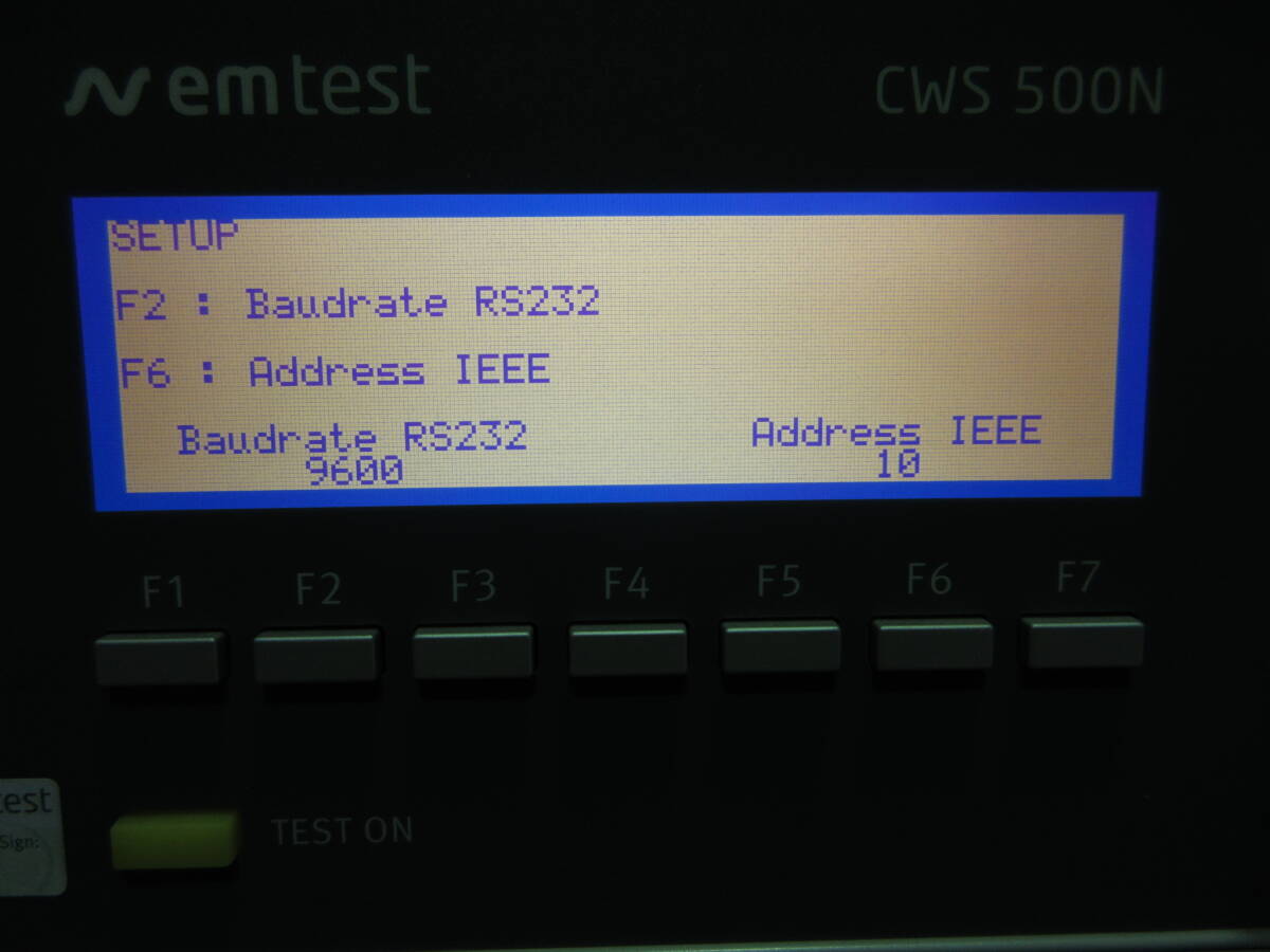 EM TEST CWS 500N2 CW Generator 9kHz-1GHz [w1247701152]