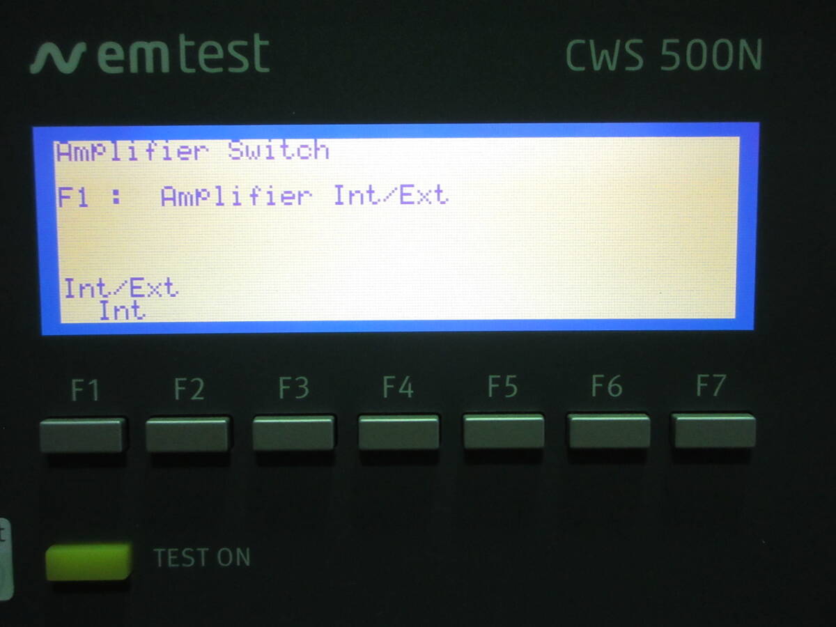 EM TEST CWS 500N2 CW Generator 9kHz-1GHz [w1247701152]