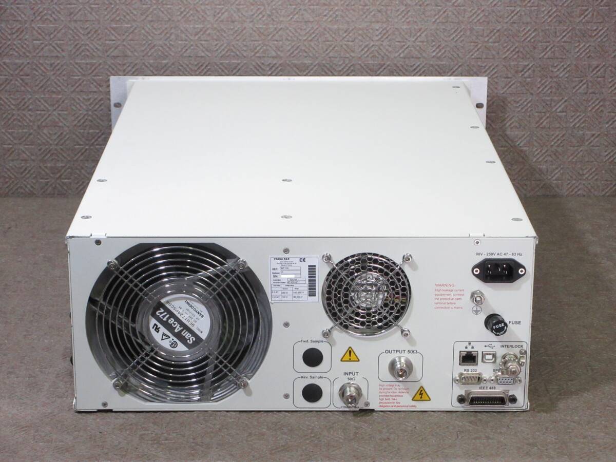 Prana MT100 Power Amplifier 80MHz-1000MHz 100W Option D [h1247694978]