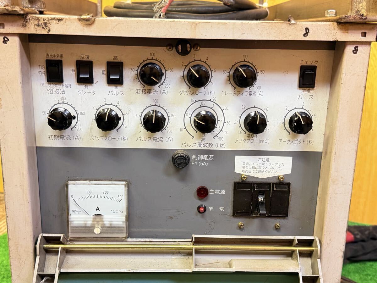 Daihen ARGO 200P TIG Welder Inverter VRTP-200(S-1) 3-Phase 200V with Accessories [w1247775466]