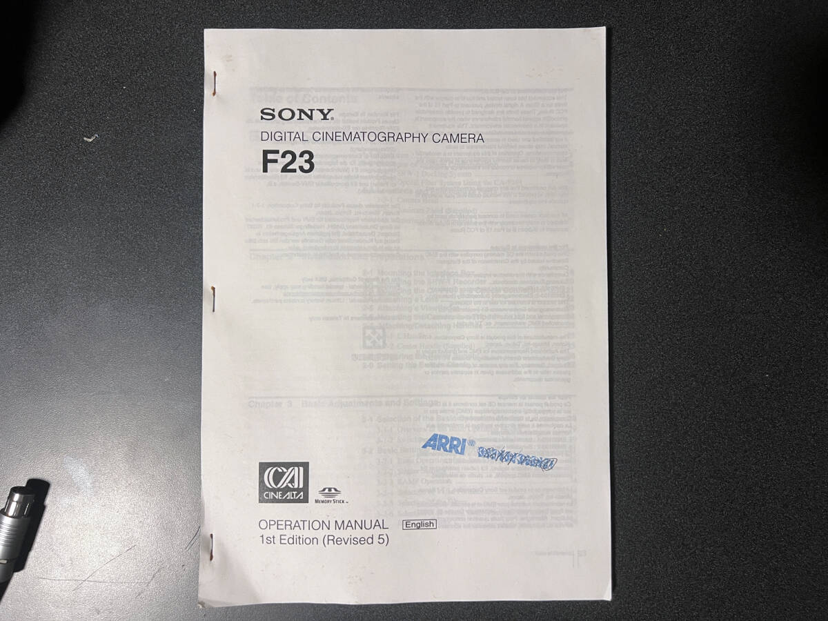 SONY F23 Cinema Camera 4:4:4 RGB B4 Mount [j1247832832]