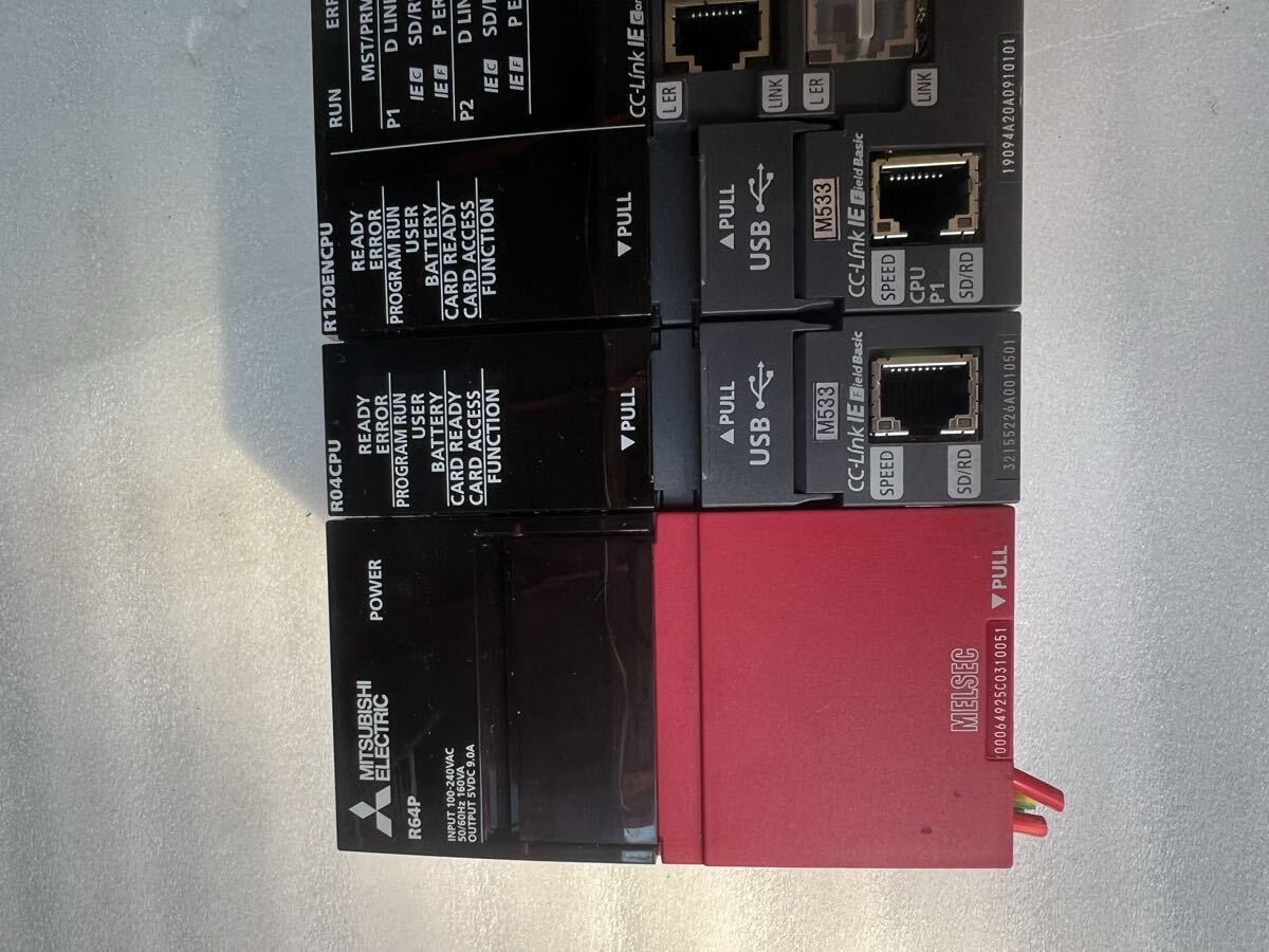 Mitsubishi R312B R64P R04CPU R120ENCPU RD81MES96 RD55UP06-V RD81DL96 RJ71EN71 RX40C7 RY40PT5P RJ71EIP91 Lab Equipment [u1247961780]