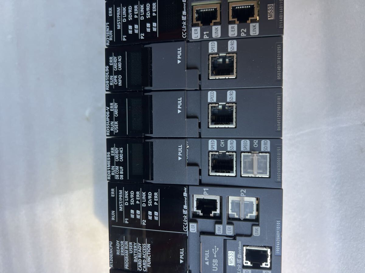 Mitsubishi R312B R64P R04CPU R120ENCPU RD81MES96 RD55UP06-V RD81DL96 RJ71EN71 RX40C7 RY40PT5P RJ71EIP91 Lab Equipment [u1247961780]