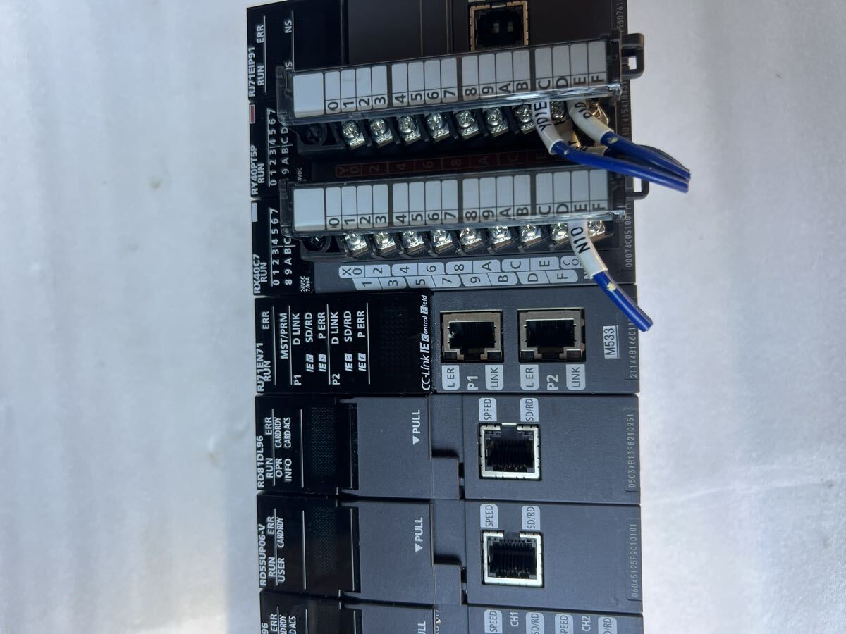 Mitsubishi R312B R64P R04CPU R120ENCPU RD81MES96 RD55UP06-V RD81DL96 RJ71EN71 RX40C7 RY40PT5P RJ71EIP91 Lab Equipment [u1247961780]