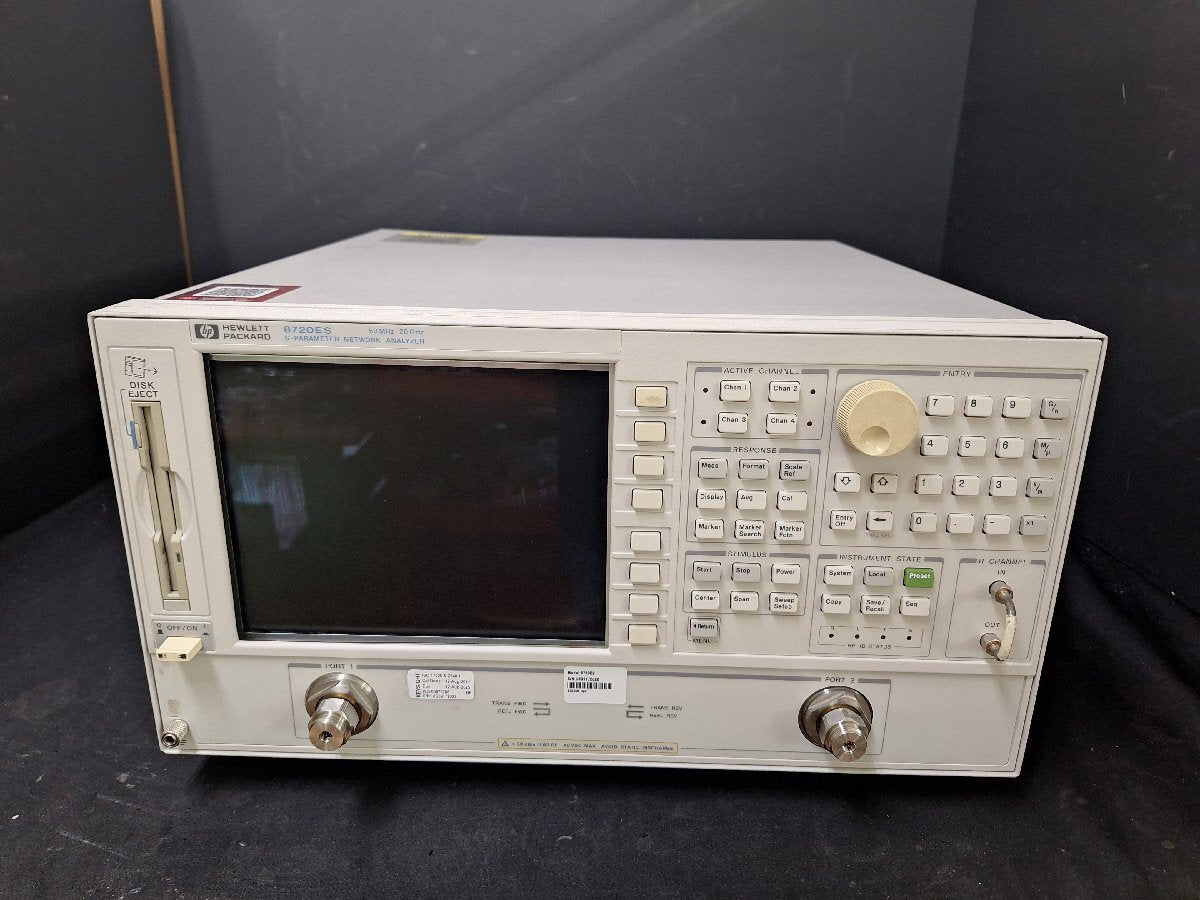 HP 8720ES S-Parameter Network Analyzer 50MHz-20GHz Opt. 1D5 [k1248052853]