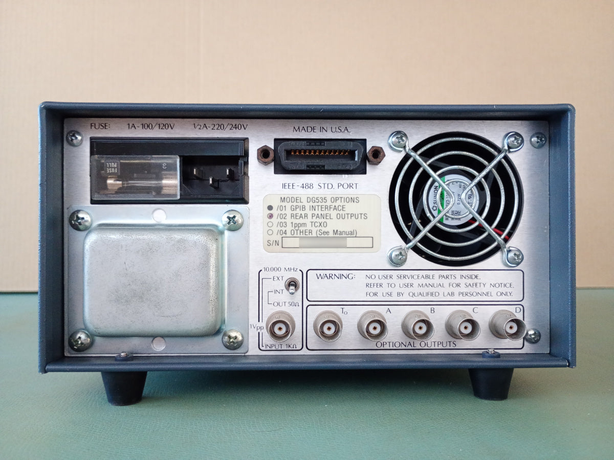 Stanford Research Systems DG535 Four Channel Digital Delay/Pulse Generator with OPT 02 [x1248058366]