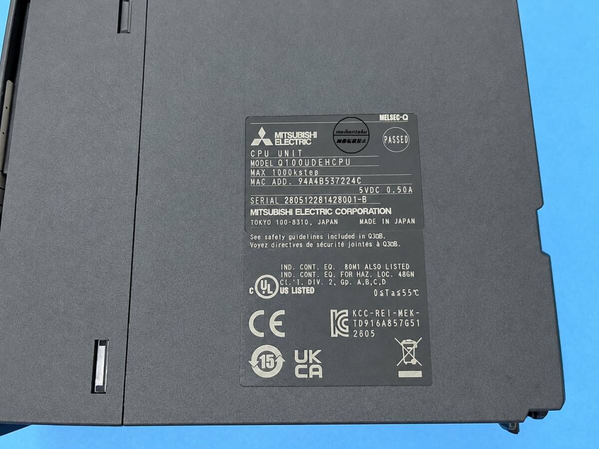 Mitsubishi Electric Q100UDEHCPU Controller [q1248061532]