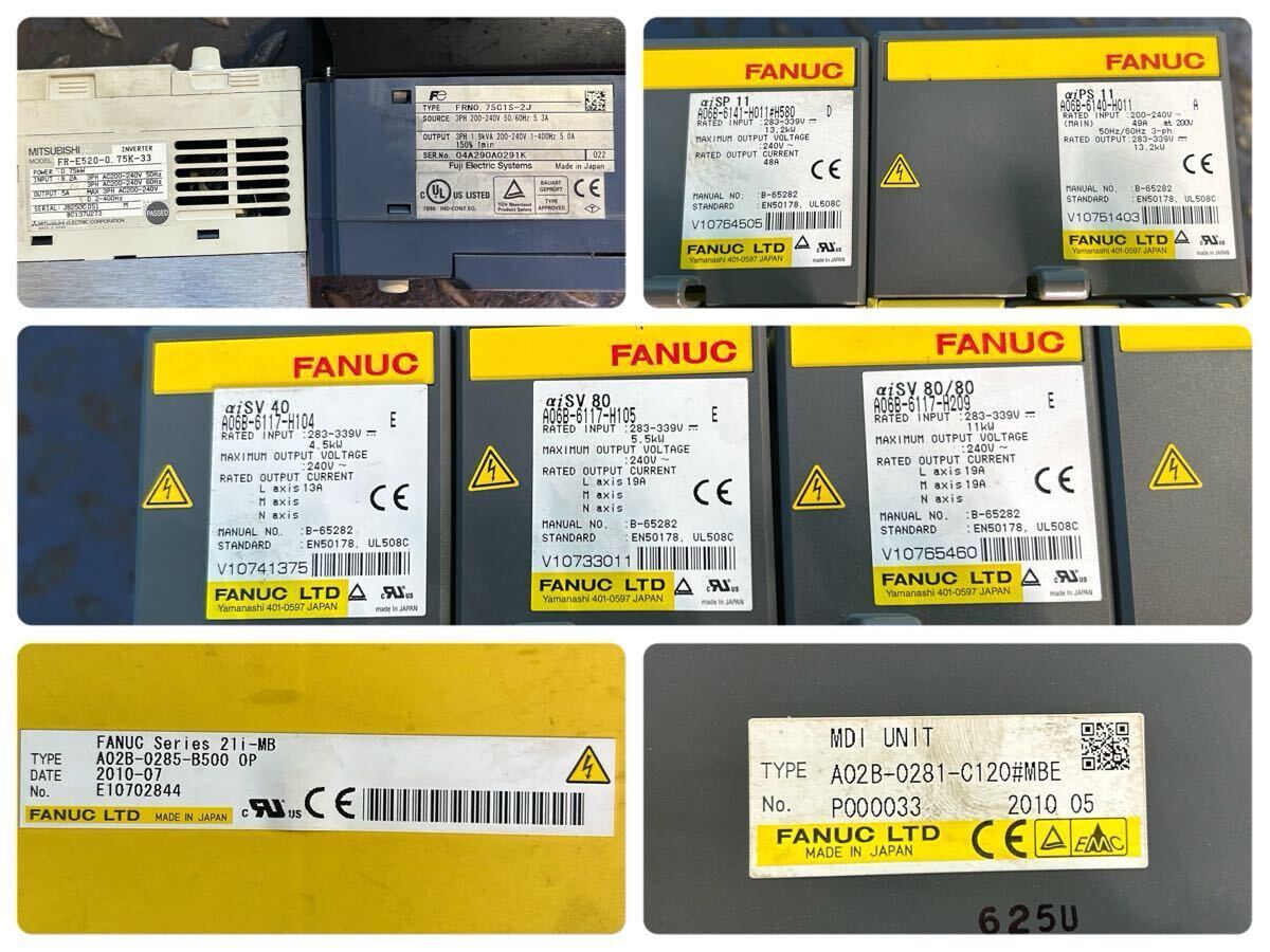 FANUC T5310 Amplifier Board MDI Series 21i-MB (for parts or not working) [d1248166006]