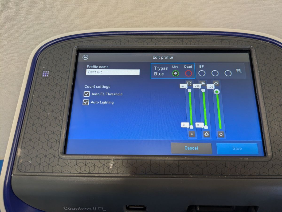 Thermo Fisher Scientific AMQAF1000 Countess II FL Automated Cell Counter [l1248257915]