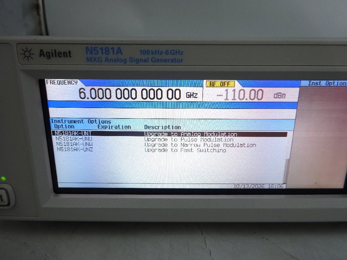 Agilent N5181A Analog Signal Generator [s1248261358]