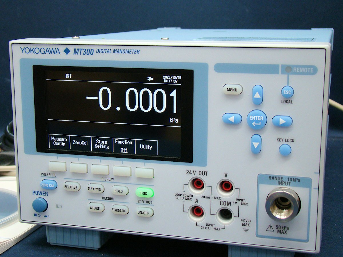 Yokogawa MT300 Digital Pressure Gauge 10kPa [n1248390626]