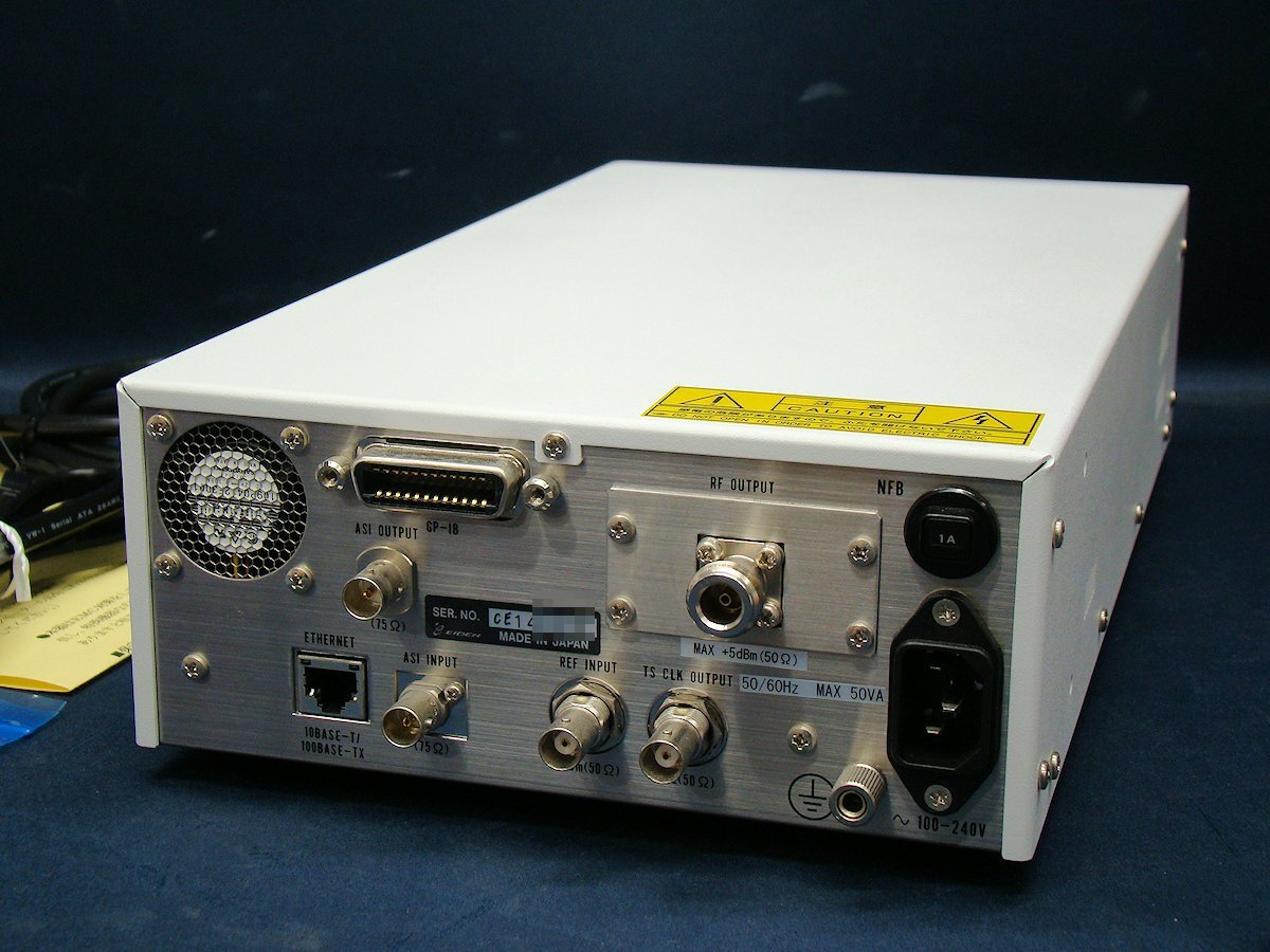 EIDEN MSH3100A DTV Multi Signal Generator ISDB-T/S 50MHz-2150MHz [w1248445994]