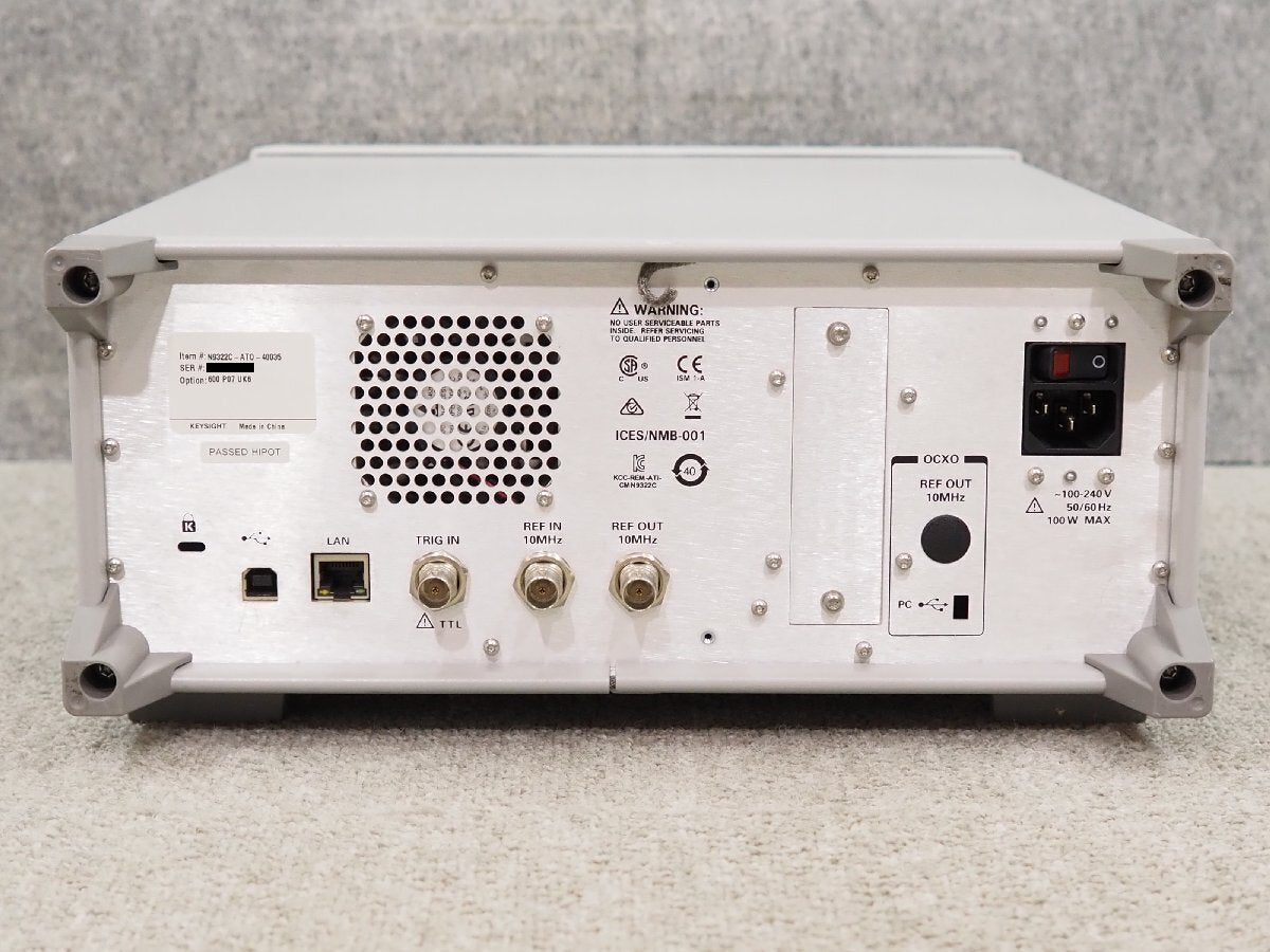 Keysight N9322C Spectrum Analyzer 9kHz-7.0GHz [e1248473432]