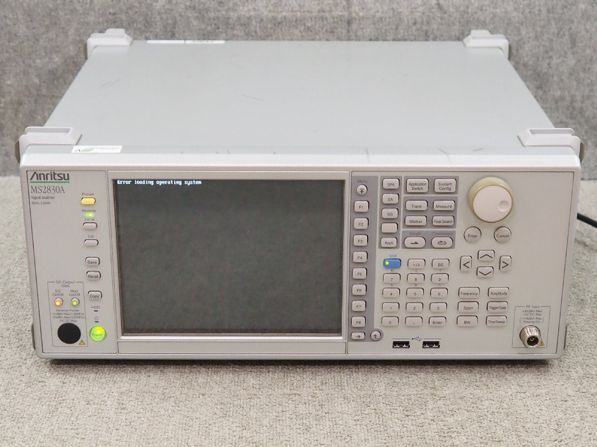 Anritsu MS2830A Signal Analyzer 9kHz-3.6GHz [l1248482708]
