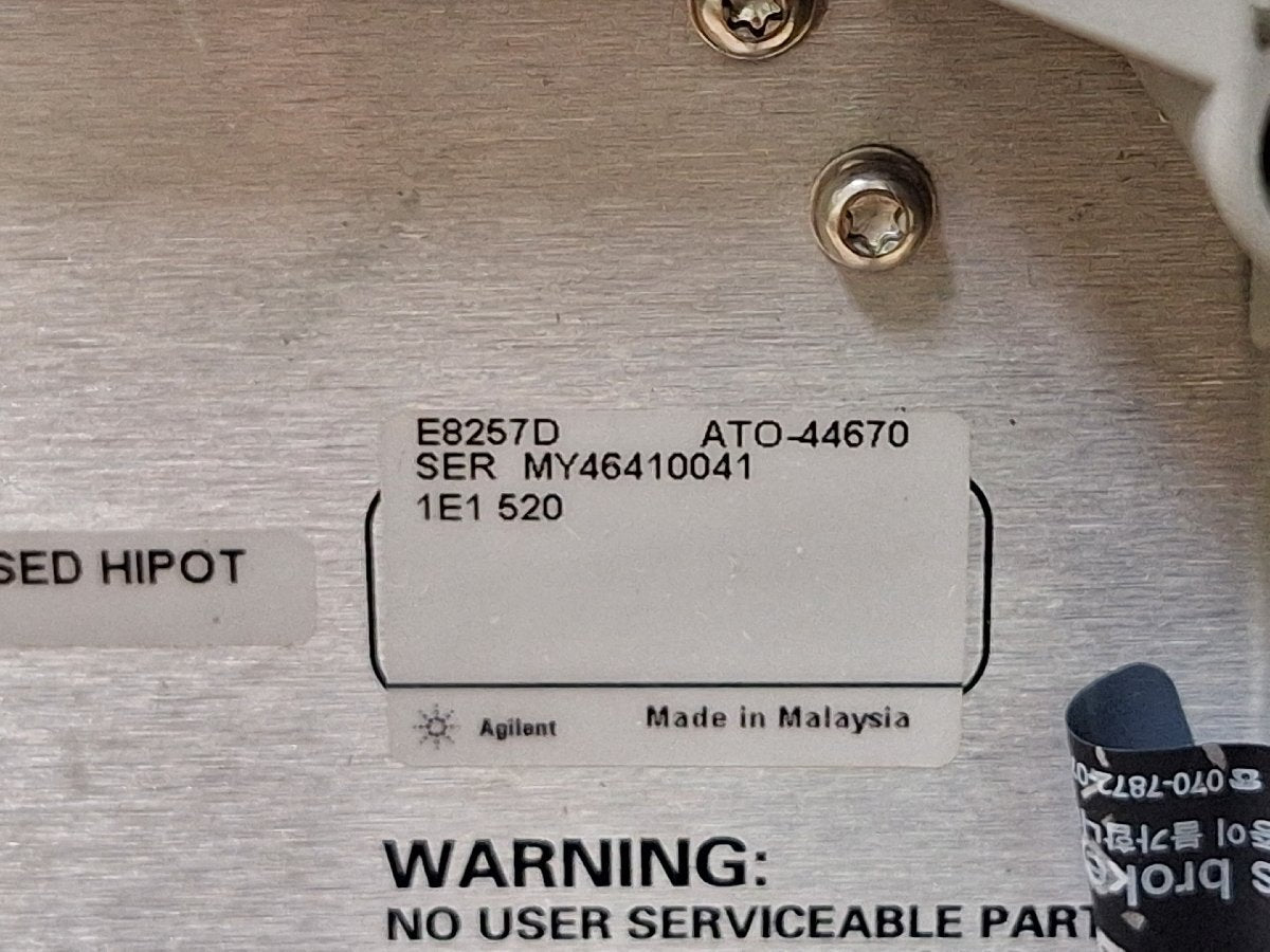 Agilent E8257D Analog Signal Generator 250kHz-20GHz Opt.520 [b1248528760]