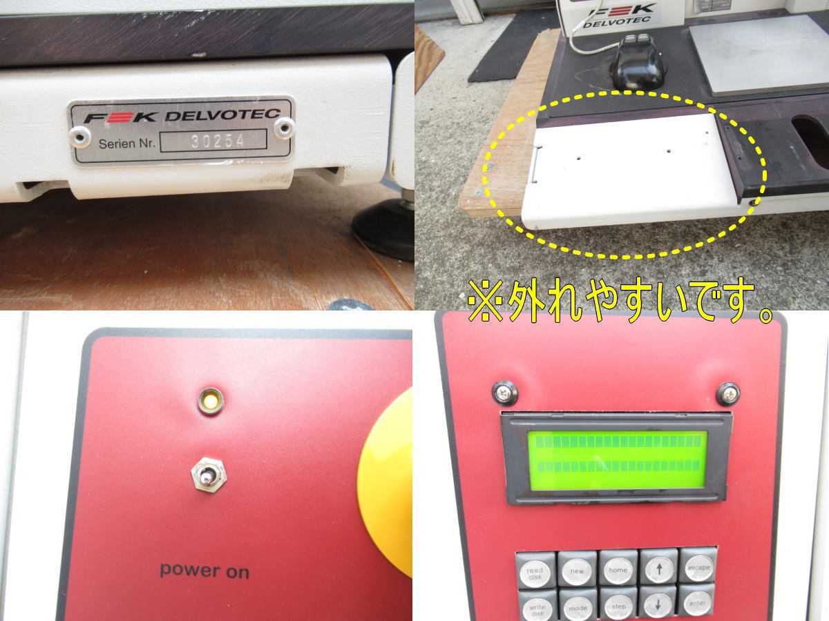 F&K DELVOTEC 5450 Wire Bonder (for parts or not working) [w1248940918]