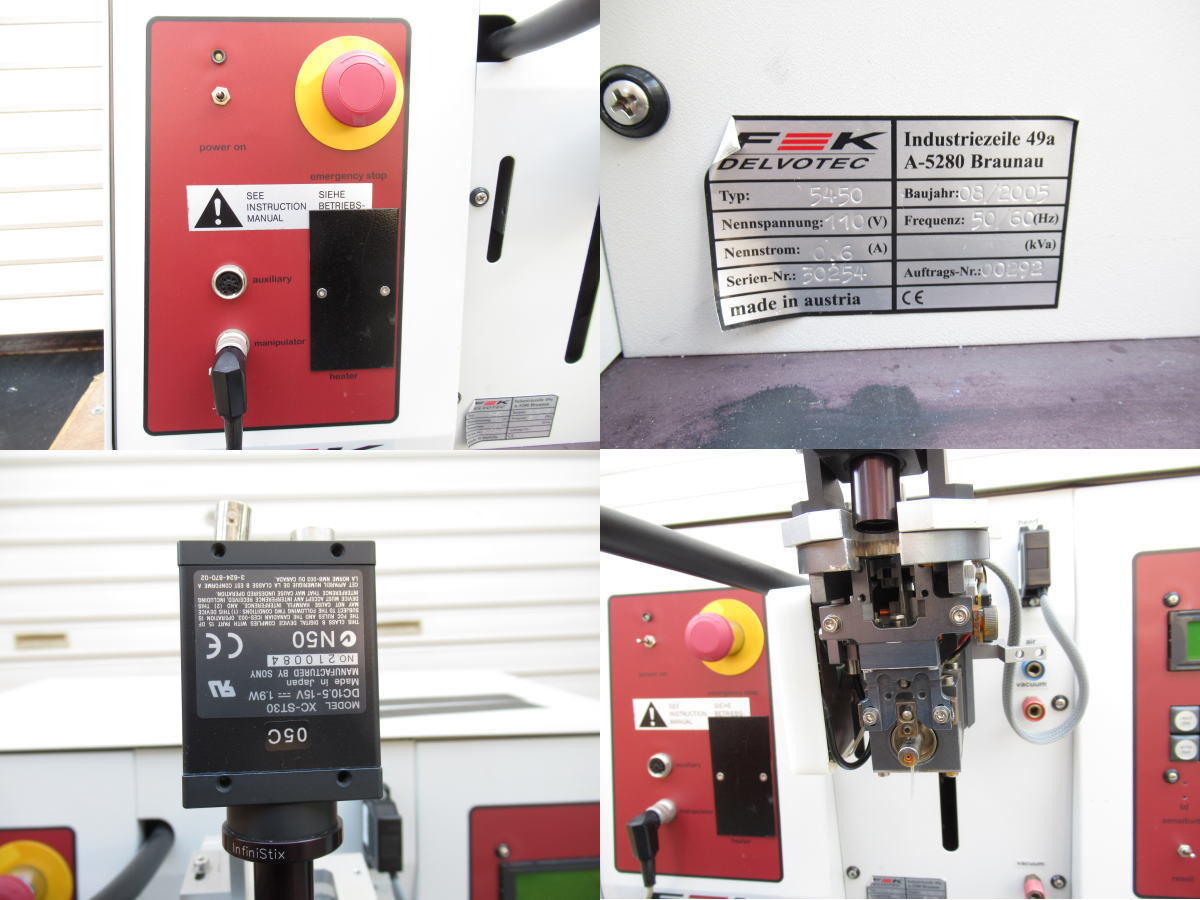 F&K DELVOTEC 5450 Wire Bonder (for parts or not working) [w1248940918]