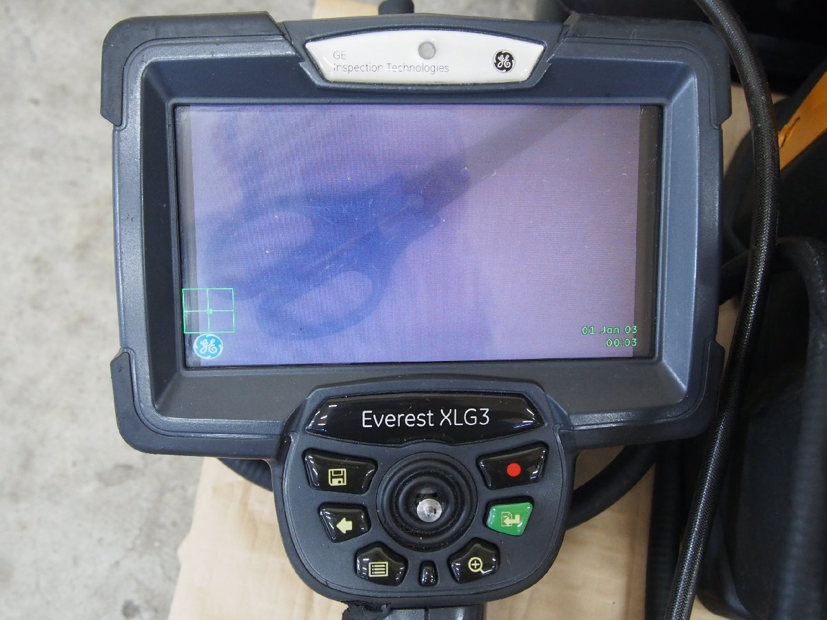GE Everest XLG3 Industrial Videoscope System with Case 100V (for parts or not working) [x1248999984]