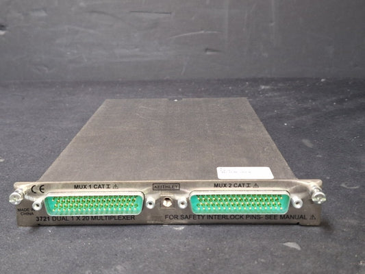 Keithley 3721 Dual 1x20 Multiplexer Module [v1249197700]