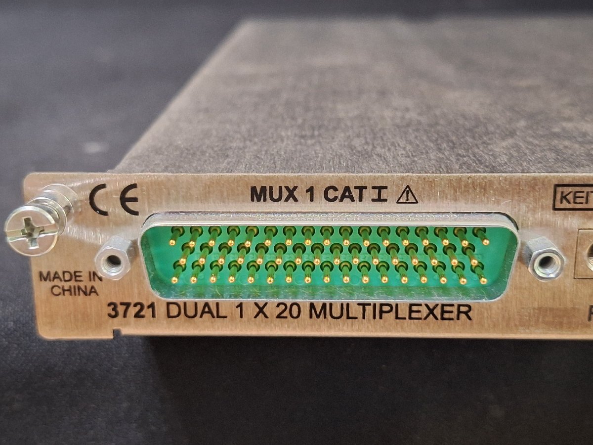 Keithley 3721 Dual 1x20 Multiplexer Module [v1249197700]