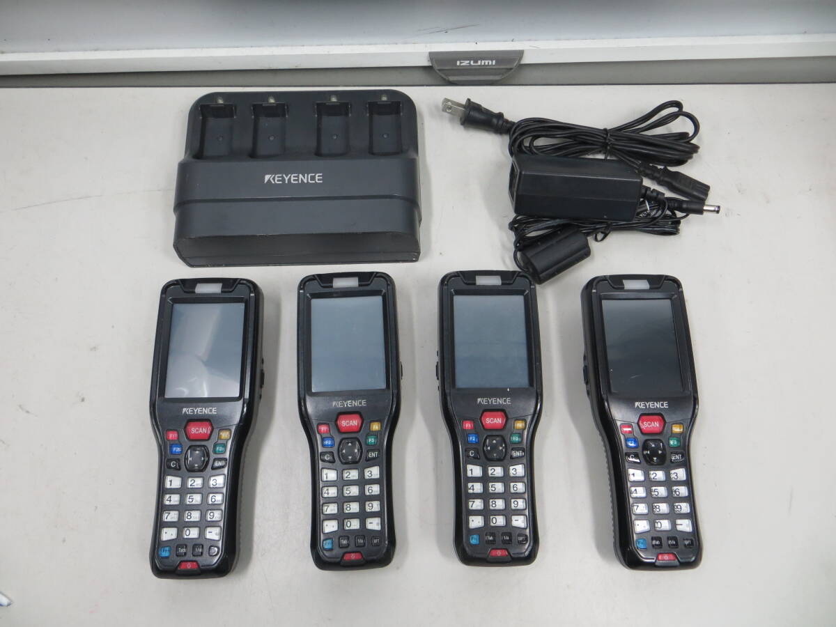 Keyence BT-W250 Handheld Terminal 4 Units [g1249199876]