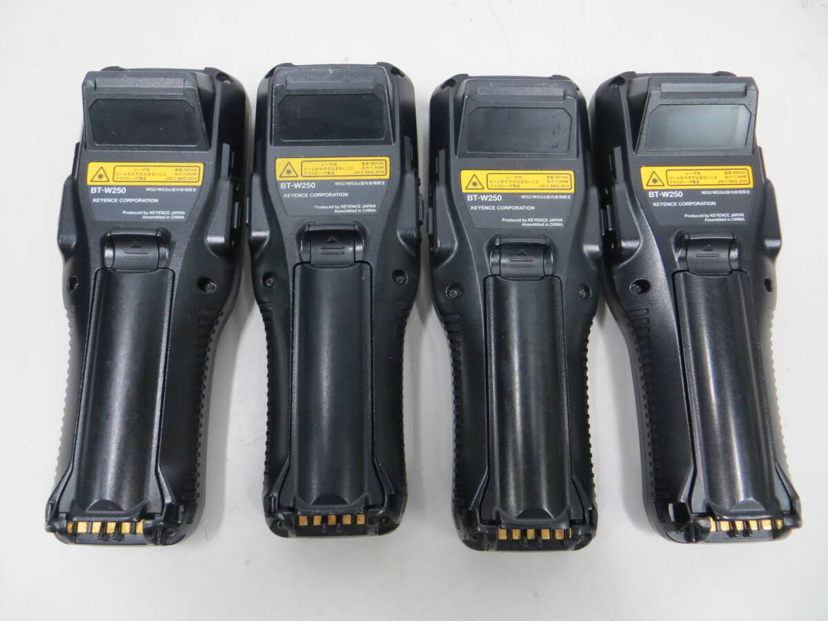 Keyence BT-W250 Handheld Terminal 4 Units [g1249199876]