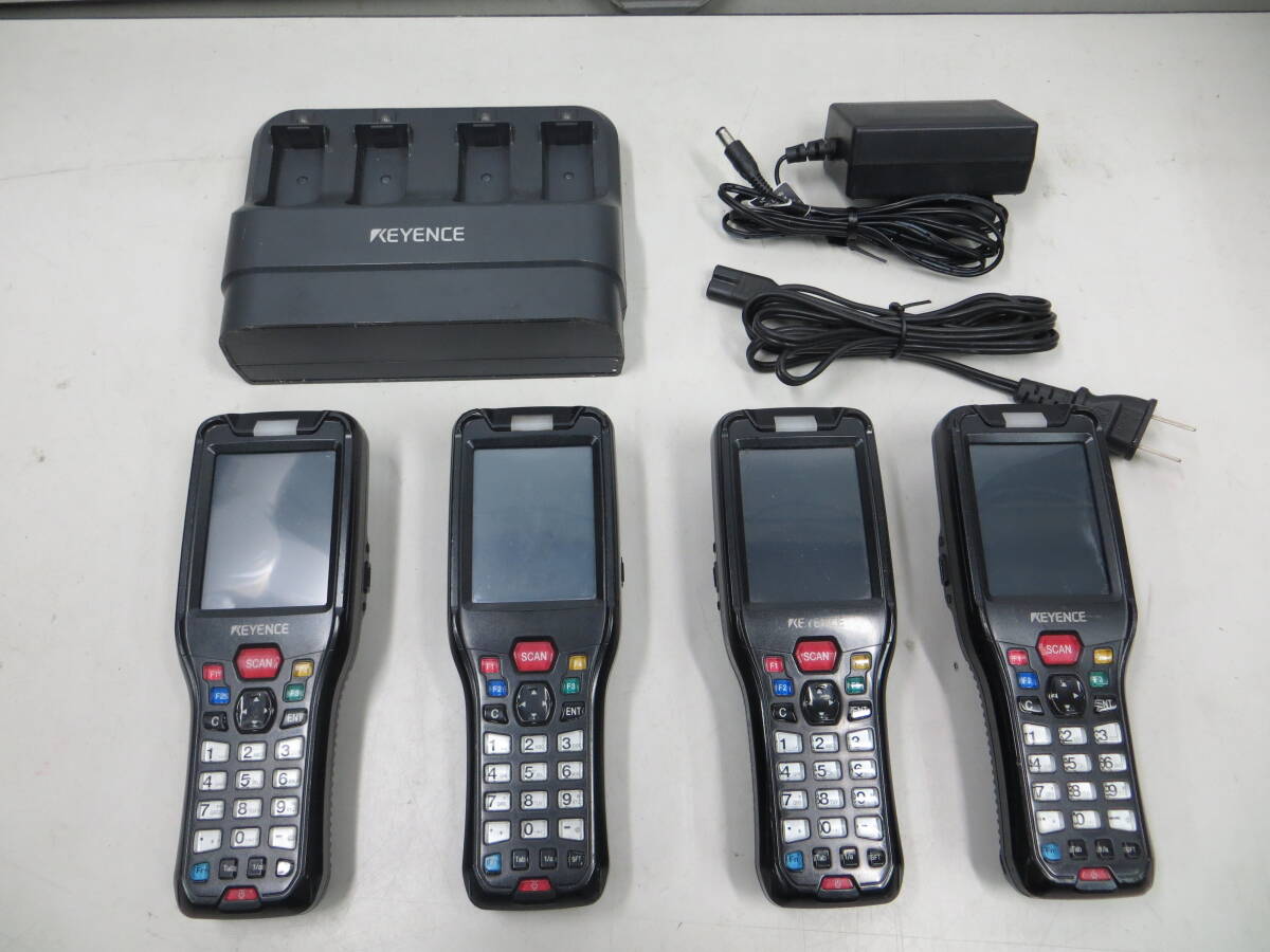 Keyence BT-W250 Handheld Terminal 4 Units [1249191036]