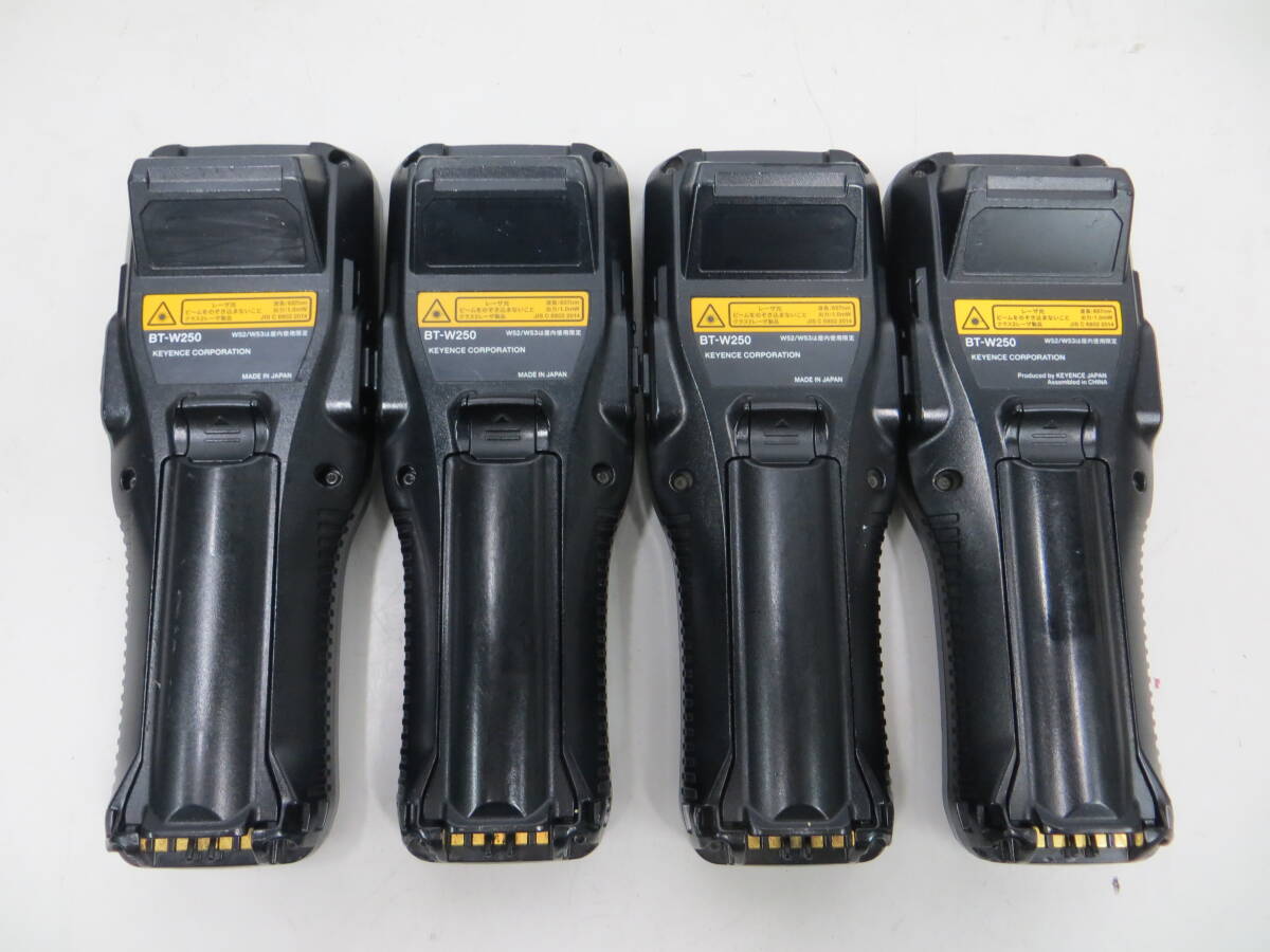 Keyence BT-W250 Handheld Terminal 4 Units [1249191036]