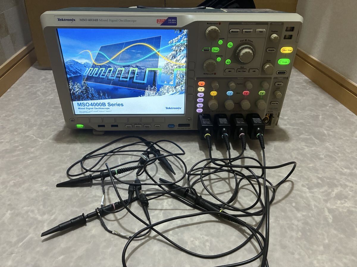 Tektronix MSO4034B Mixed Signal Oscilloscope 350MHz 4ch [l1249221171]