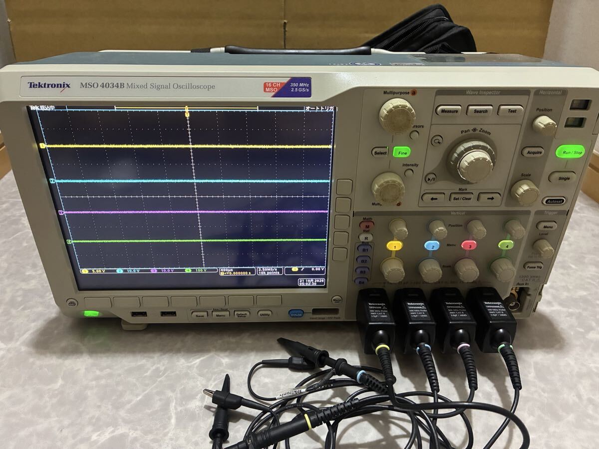Tektronix MSO4034B Mixed Signal Oscilloscope 350MHz 4ch [l1249221171]