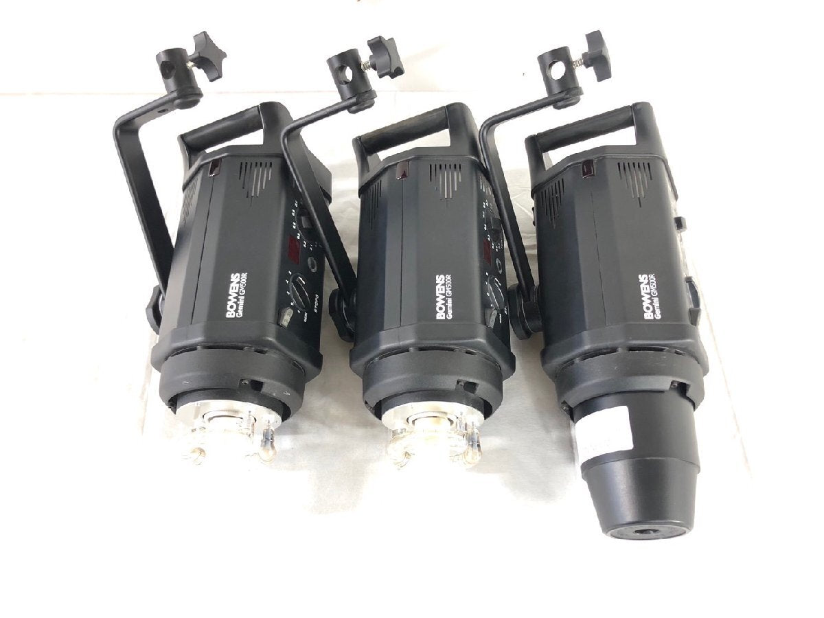 Bowens Gemini GM500R Studio Flash 3 pcs Set with TRAVELITE 750 [w1249318178]