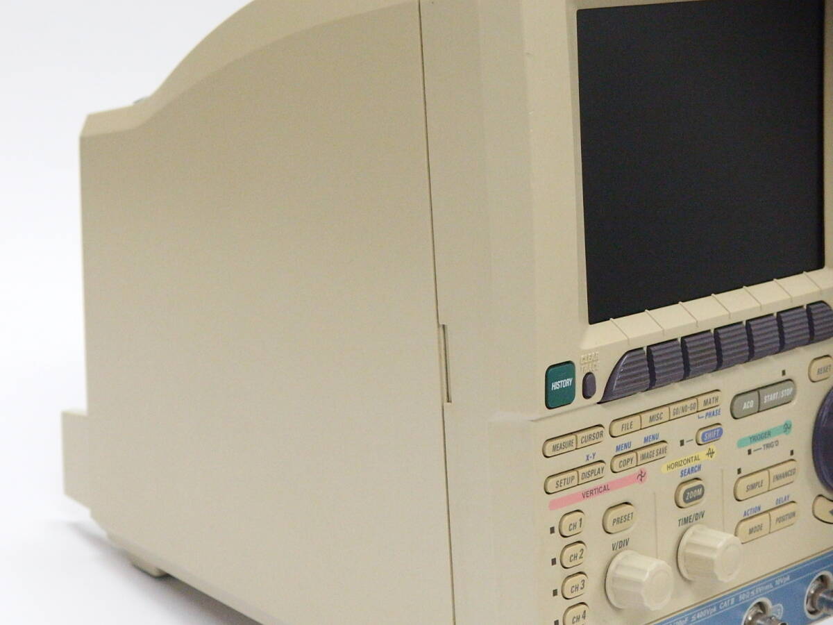 Yokogawa DL1740E Oscilloscope 500MHz 4ch with 2 FET Probes 5 Floppy Disks CD Manual [d1249330292]