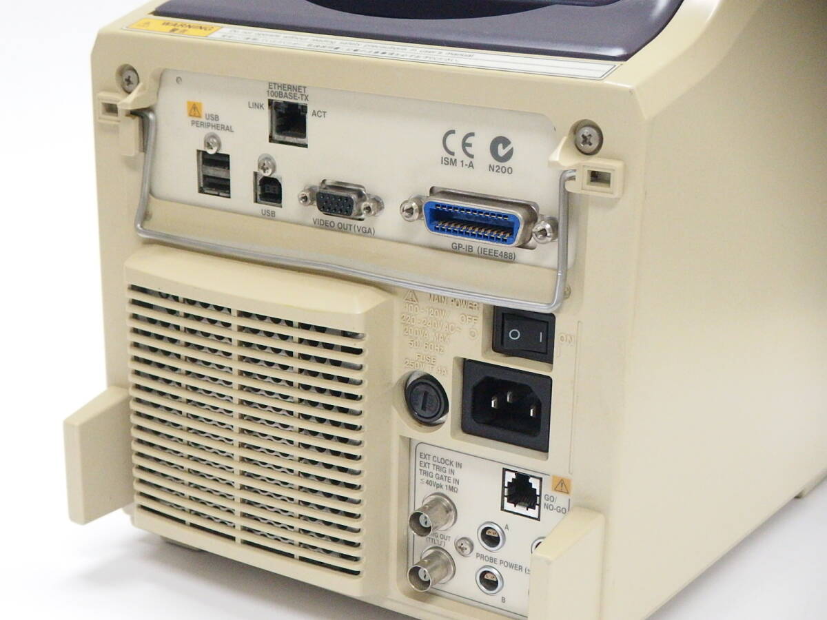 Yokogawa DL1740E Oscilloscope 500MHz 4ch with 2 FET Probes 5 Floppy Disks CD Manual [d1249330292]