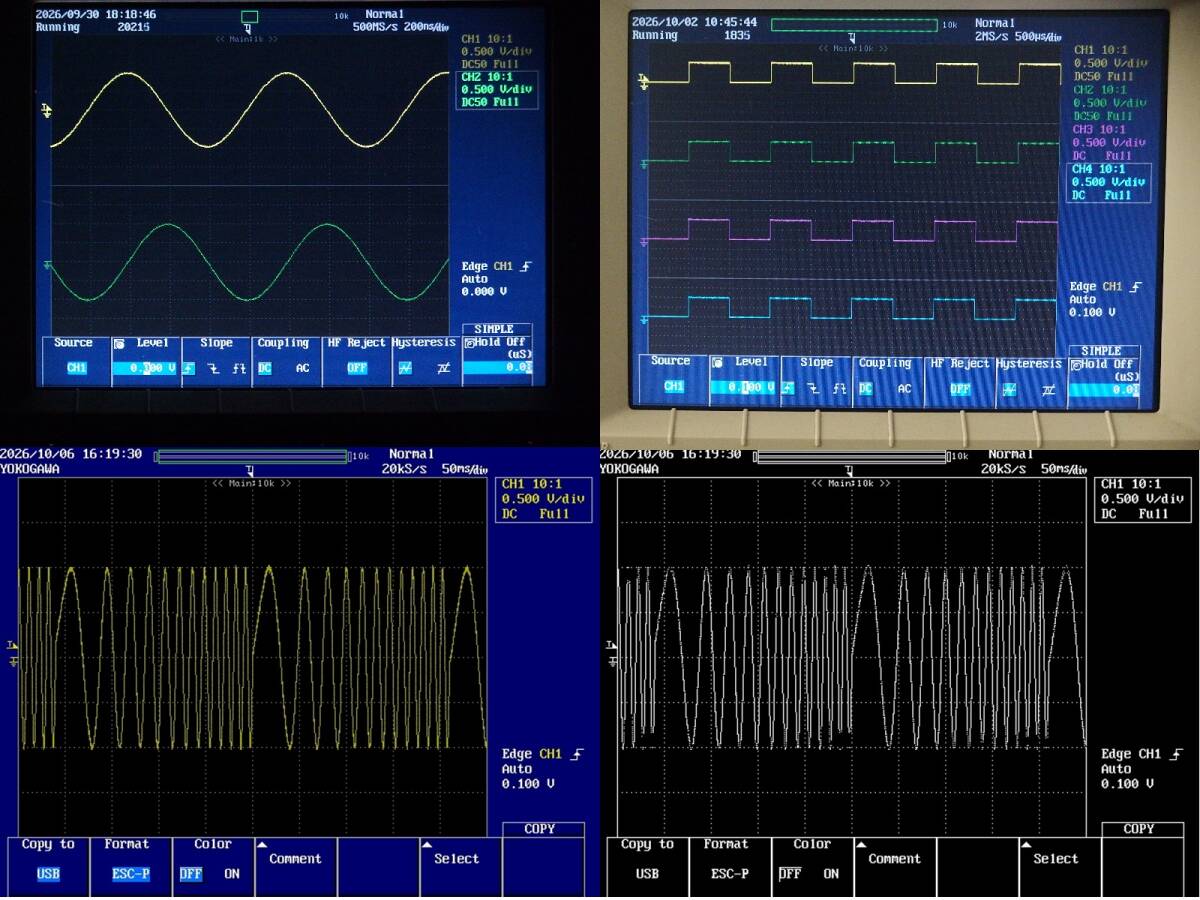 Yokogawa DL1740E Oscilloscope 500MHz 4ch with 2 FET Probes 5 Floppy Disks CD Manual [d1249330292]