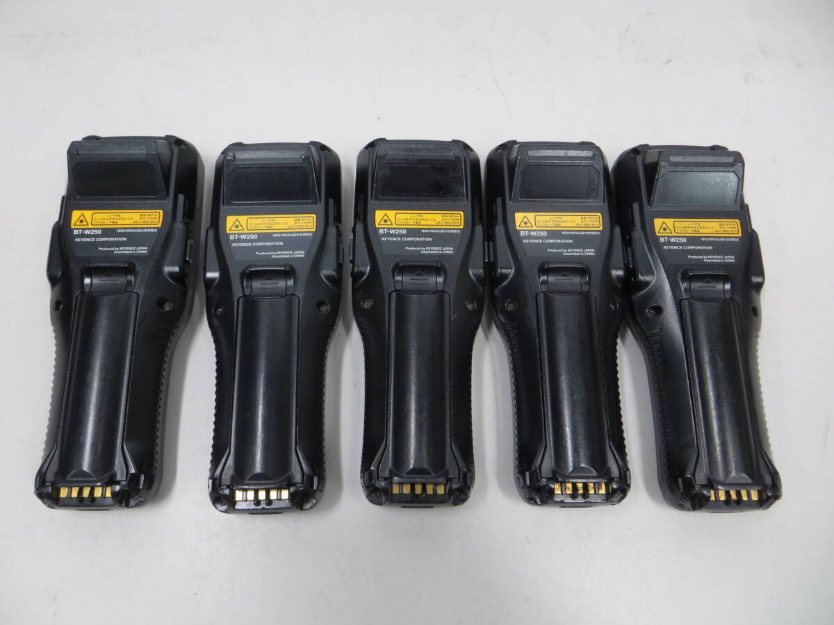 Keyence BT-W250 Handheld Terminal 5 Units [1249328851]