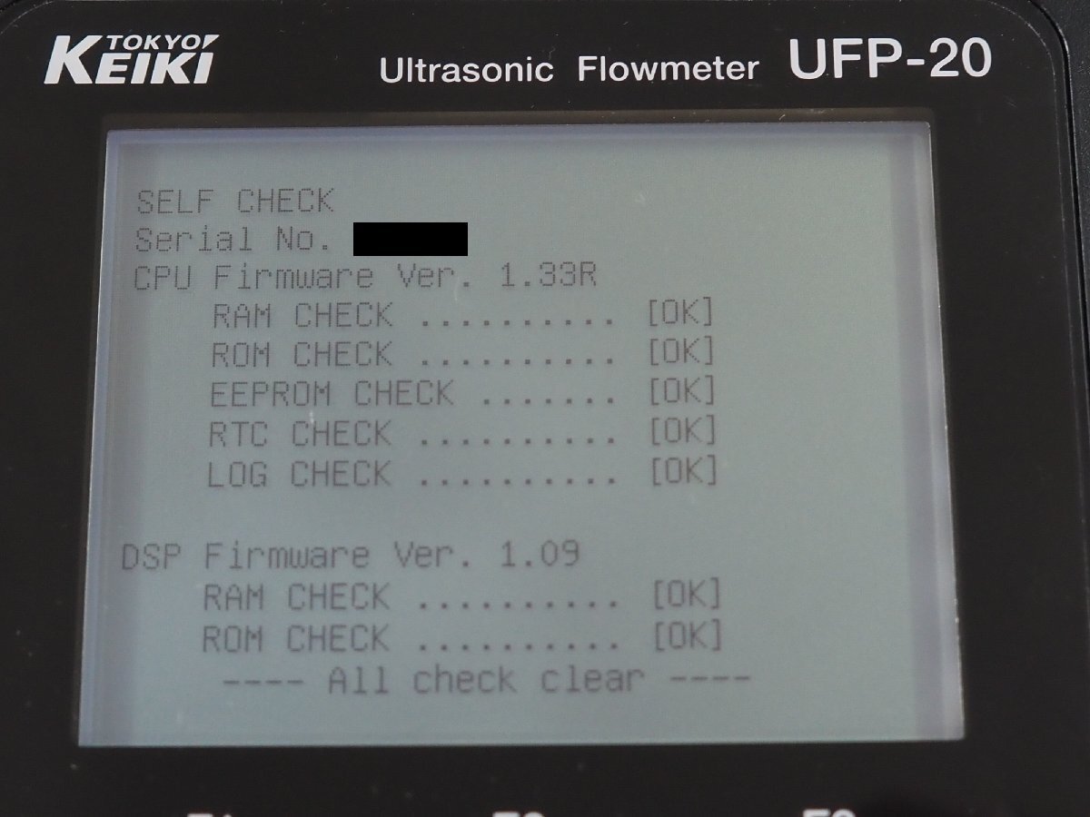 Tokyo Keiki UFP-20 Portable Ultrasonic Flow Meter [v1249353455]